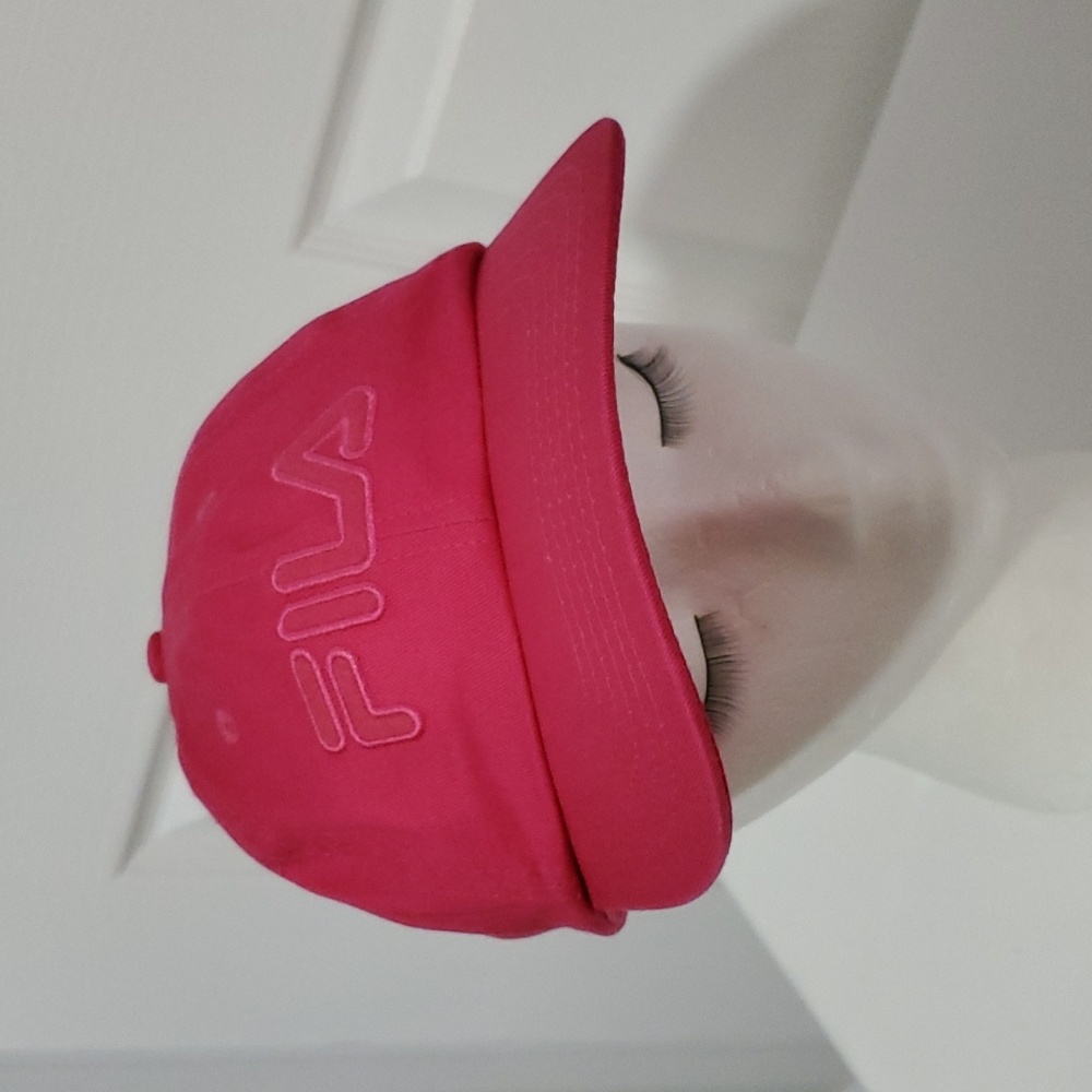 FILA HOT PINK ADJUSTABLE BASEBALL CAP HAT